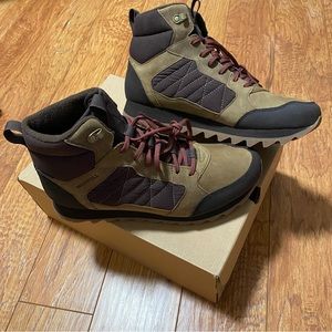 MERRELL BOOTS ALPINE SNEAKER MID PLR WP BUTTERNUT MARRON